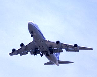 Jumbo Jet on take off